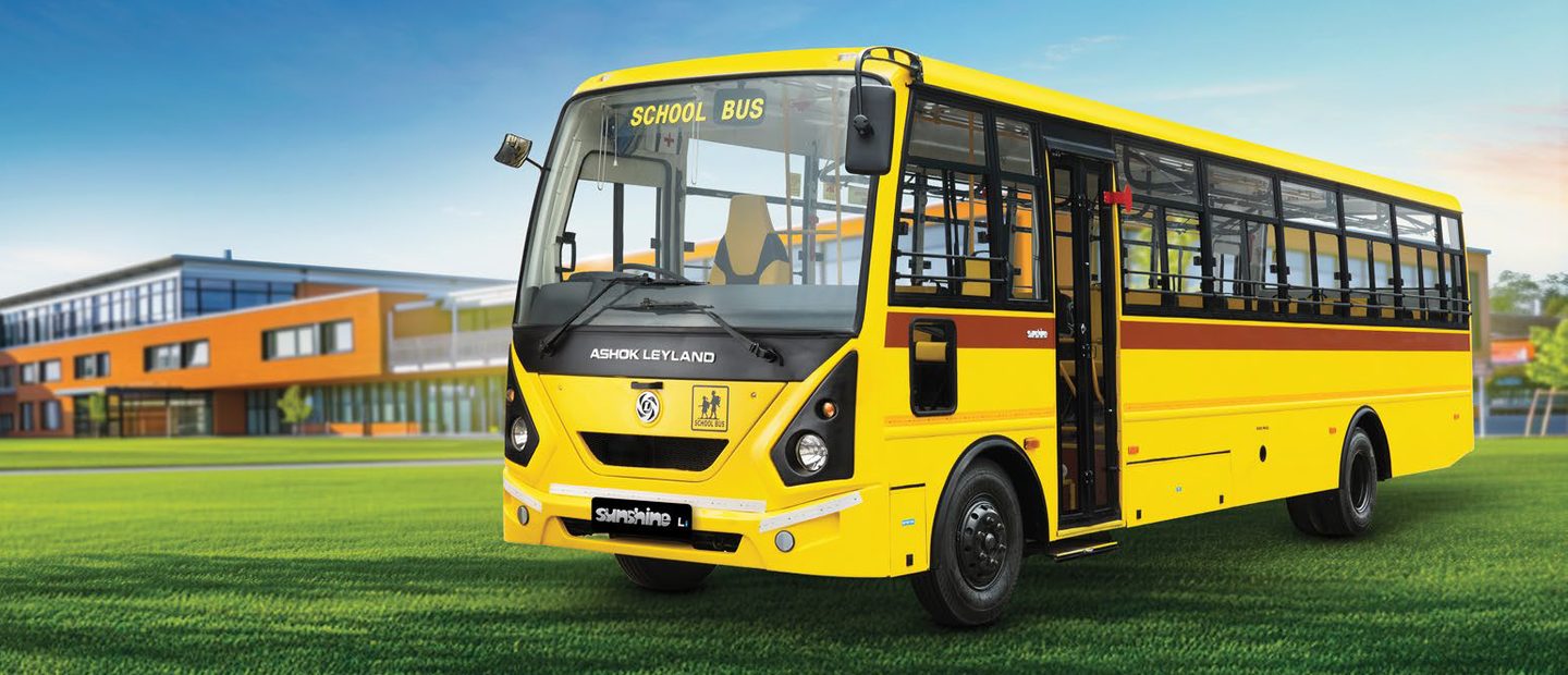 Ashok Leyland Sunshine Li school bus